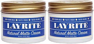 Layrite Natural Matte Cream Pomade 4.25 oz 2 PACK