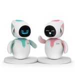 ENERGIZE LAB Eilik – Cute Robot Pets for Kids and Adults, Your Perfect Interactive Companion at Home or Workspace. Unique Gifts for Girls & Boys. (Blue + Pink Combination)