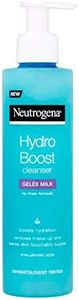 Neutrogena Aloe Vera, Hydro Boost Gelée Milk Cleanser, For Visibly Clean Skin, Face Wash Formulated with Hyaluronic Acid, 200 ml (Pack of 1)