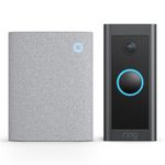 Ring Video Doorbell Wired + Chime (3rd Gen) | Doorbell Security Camera, 1080p HD Video, Advanced Motion Detection, hardwired (existing doorbell wiring required) | 30-day free trial of Ring Home