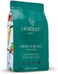 Lifeboost Coffee Ground Medium Roast Coffee - Low Acid Single Origin USDA Organic Coffee - Non-GMO Ground Coffee Third Party Tested For Mycotoxins & Pesticides - 12 Ounces