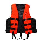 Kids Swim Jacket Life Jacket Personal Flotation Safety Life Jacket Weight Capacity Up to 80Kg Buoyancy 100N Age 6-15Years