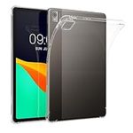 kwmobile Case Compatible with Nokia T21 Tablet Case - Soft TPU Back Protector Cover for Tablet - Transparent