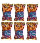 Zazzy gummy candy deliciously sour and sweet available in assorted flavours (Blue Raspberry, Strawberry, Grape, Lemon) loved by all ages Each 40g Pack Of 6