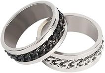 Anxiety Ring For Men Women Stainles