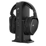 Sennheiser RS 175 RF Wireless Headphone System for TV Listening with Bass Boost and Surround Sound Modes