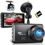 ShrinLuck 2.5K Dash Cam Front and R
