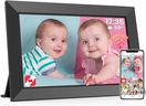 Frameo WiFi Digital Photo Frame 10.1 Inch - 1280x800 HD IPS Touch Screen Picture Frame Electronic, 32GB Memory, Auto Rotate, Wall Mountable, Digital PictureFrame for Sharing Photos and Videos