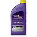 Royal Purple 01530 API-Licensed SAE 5W-30 High Performance Synthetic Motor Oil, 1 Quart Bottle