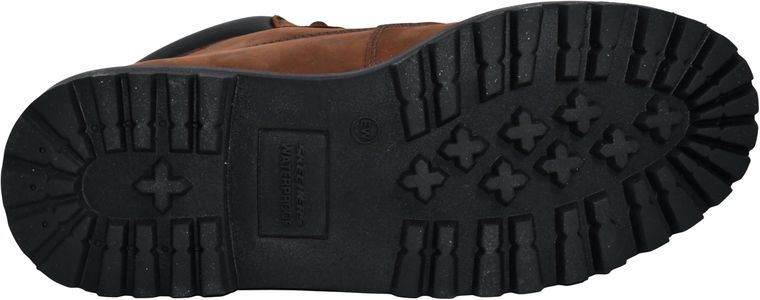 Skechers Men’s Waterproof Chelsea Boots, Dark Brown Leather – Size 9 UK