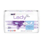 Seni Lady Slim Normal Bladder Control Pads | Light Incontinence | Highly Absorbent, Skin Friendly | Size 280 mm | Pack of 1 | 20 Pcs