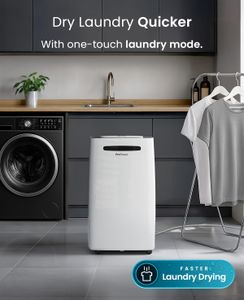 Pro Breeze 20L Smart Dehumidifier – High Capacity Home Moisture Removal