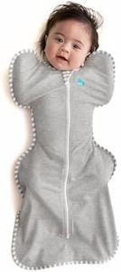 Love to Dream Swaddle UP, Baby Sleep Sack, Self-Soothing Swaddles for Newborns, Get Longer Sleep, Snug Fit Helps Calm Startle Reflex, New Born Essentials for Baby, 13-19 lbs, Gray