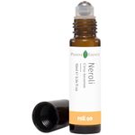 Neroli Essential Oil Roll-On, 100% Natural & Pre-Diluted with Jojoba Oil, Travel Size Roller, Leak-Proof Metal Rollerball, Bitter Orange Blossom Derived (10 mL)