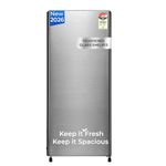 Haier 190 L 4 Star Direct Cool Single Door Refrigerator with Fast Ice Making, Easy Clean Back, Large Vegetable Box (HED-204TDSA-N, Dazzle Steel, 2026 Model)