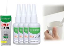 Welding High Strength Oily Glue, Oily Welding Super Glue for Metal, High-Temperature Resistant Strong Oily Glue for Plastic Repair, Multi-Surface Universal Oily Super Glue for Household Repair (4PCS)
