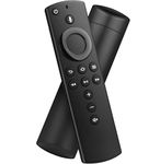 Original Remote Control Compatible with Amzon Alexa Voice FlRE Stick Tv (2nd Generation) Black (2nd GEN Fire Stick Remote)