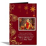 Alwaysgift Merry Christmas And A Joyful New Year Greeting Cards