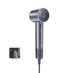 Laifen Hair Dryer, Blow Dryer with 110, 000 RPM Brushless Motor for High-Speed Drying, 200 Million Ionic Hair Dryer with Smooth Nozzle for Travel & Home with Low Noise, Thermo Control