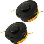 BlueStars 2 Pcs 25-2 Trimmer Head 4002 710 2191 - for Stihl FS55 FS55R FS56 FS56RC FS70 FS70R FS80 FS85 FS90 FS90R FS91R FS94R FS100RX FS110 FS111R FS111RX FS120 FS130 Weed Eater 4002 710 2108