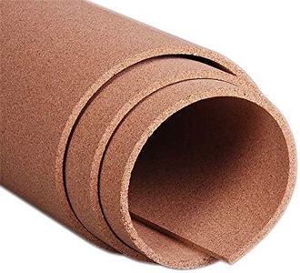 Manton Cork Roll, 100% Natural, 4' x 3' x 3/8", Premium Facing Grade Material