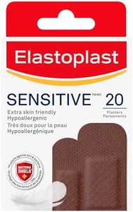 Elastoplast Sensitive Skin Tone Plasters Dark 20 Pack