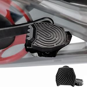 Doubleplus Pedal Converters Compatible with Peloton Bike & Bike Plus, Flat Pedals Compatible with The Bike Plus, Pedal Adapters for The Bike, Fit for Regular Shoes, Accessories for Exercise Bike