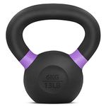 Powder Coat Kettlebell - Cast Iron - 6 KG / 13 LB