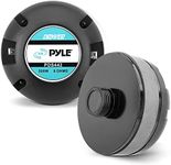 1.75 Inch Titanium Horn Driver - 500W High Power Car Audio Midrange/Tweeter Compression Horn Driver System w/ Aluminum Voice Coil, 1-20kHz Frequency, 105 dB, 8Ohm, 30 oz Magnet Structure - Pyle PDS442, Black