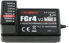 GoolRC Flysky FS-FGr4 V2 Receiver 2.4Ghz 4CH AFHDS3 Receiver for Flysky Noble FS-NB4 Transmitter