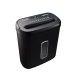 Amazon Basics 8-Sheet Cross-Cut Paper Shredder and Credit Card Shredder - Black