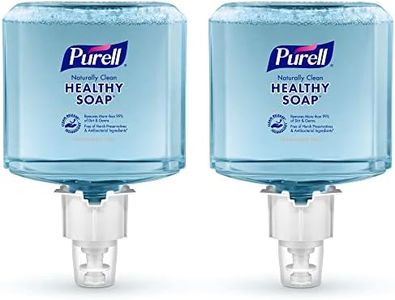 PURELL Brand CLEAN RELEASE Technology (CRT) HEALTHY SOAP Naturally Clean Foam, Fragrance Free, 1200 mL Refill for PURELL ES6 Automatic Soap Dispenser (Pack of 2) - 6470-02-Manufactured by GOJO, Inc.