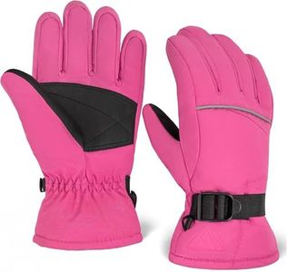 Tough Outdoors Kids Snow Gloves - Kids Winter Gloves - Kids Waterproof Insulated Gloves - Girls & Boys Winter Gloves - Kids Ski & Snowboarding Gloves - Children's Winter Gloves - Toddler Snow Gloves