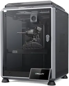 Creality K1C 3D Printer, 2024 New Version 600mm/s Fast Printing Speed and Clog-Free Direct Extruder, Support 300℃ Print and Carbon Fiber Filament, Auto Leveling and AI Camera 8.66 * 8.66 * 9.84 inch