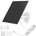 Solar Panel for Security Camera,5W 