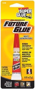 Super Glue - Future Glue Liquid - One 2 Gram Tube - (Pack of 12)