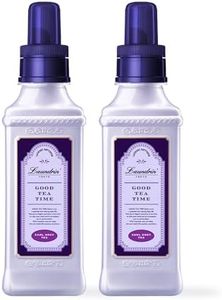 Laundrin Laundry Softener Earl Grey Tea, 2pk - Fabric Softener Liquid - Eco-Friendly & Plant-Based Softener - Household Laundry Scent Boosters - Laundry Fabric Softener - Fabric Scent Softener