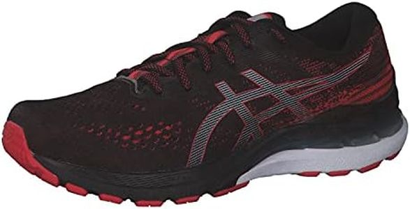 ASICS Men s running shoes, Black/Electric Red, 9 US