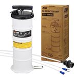 EWK 6.5L Manual Oil Extractor Change Pump for Automotive Fluids Vacuum Evacuation