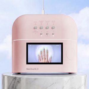 AI UV LED Nail Lamp for Gel Nails - ONAIL Professional Smart Nail Dryer with AI Nail Detection, Pain-Free Fast Curing 109 LEDs Skin-Safe UV Light, Salon Gel Nail Lamp Pink(Battery Not Included)