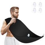 JT JUSTIME Beard Shaving Bib, Beard Trimmer Catcher Apron Moustache Grooming Kit for Men's Trimming Hair Cutting Cape