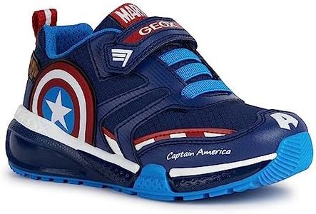 Geox J BAYONYC BOY, Scarpe da Ginnastica Bambini e ragazzi, Marina Rossa, 37 EU