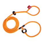Harness Lead Escape Resistant, Reduces Pull Dog Harness, Medium/Large, Orange Reflective