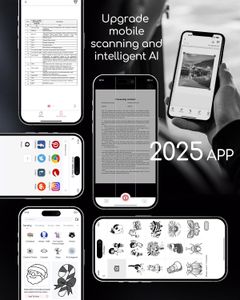 Portable A4 Thermal Printer – Compact Wireless, Black