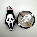 Generic Scream Ashtray/Lighter Combo