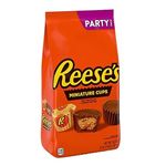 Hersheys Reeses Miniature Cups Peanut Butter Cup Candy Party Bag 1Kg