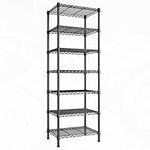 REIBII 71’’H Wire Shelving Rack 7-T