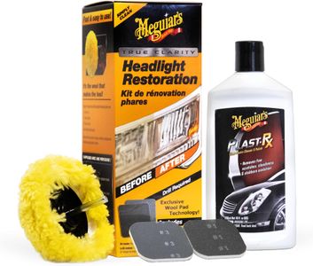 Meguiar's Headlight Restoration Kit – Complete Lens Cleaning System