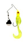 Mr. Crappie Spin Baby Spinnerbait/Chartreuse Shiner