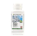 NUTRILITE Salmon Omega-3 60 N Softgels and multicolor hair/head band - COMBO